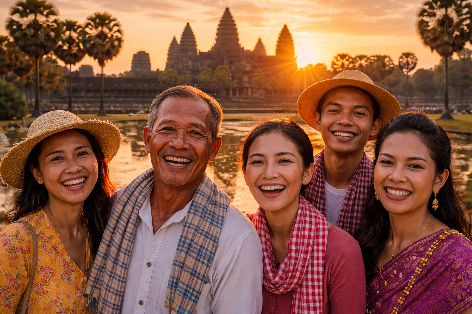 Cambodia Is a Smiling Tourist Country | Warm & Friendly Travel