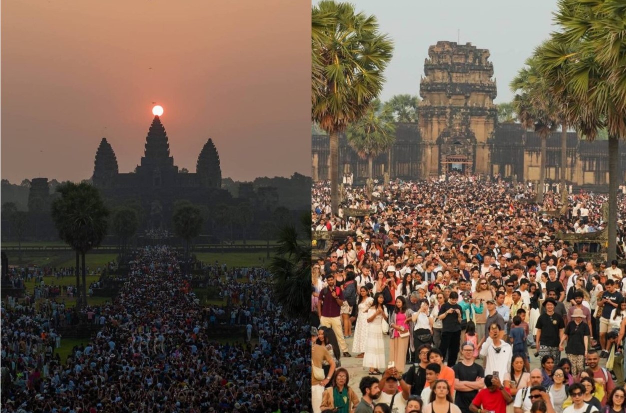 Angkor Equinox 2026: Over 30,000 Tourists Gather to Witness Sunrise at Angkor Wat